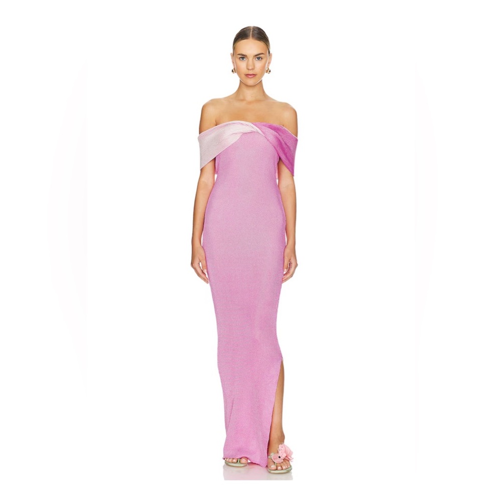 NWT Baobab Collection Pink Ombre Strapless Bodycon Maxi Dress